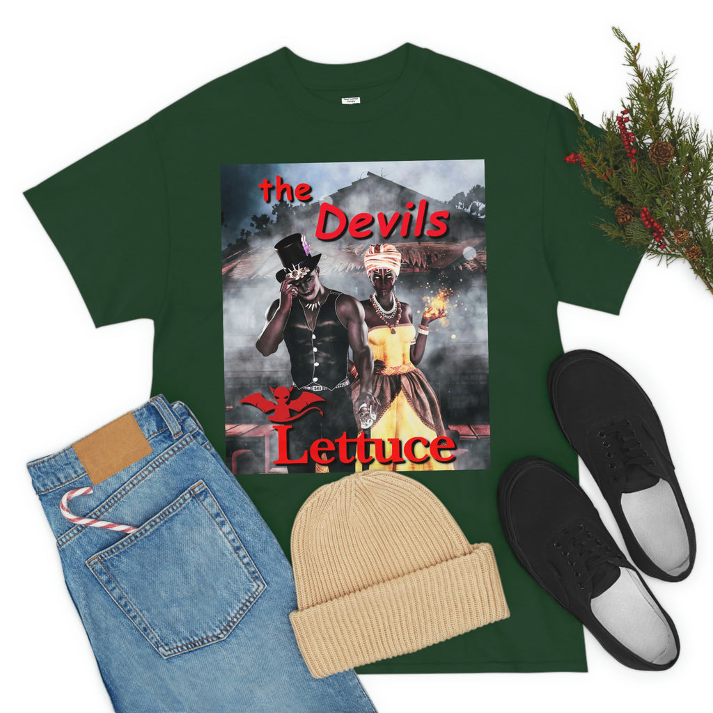 Devil's Lettuce Logo Cotton Tee(royalty)