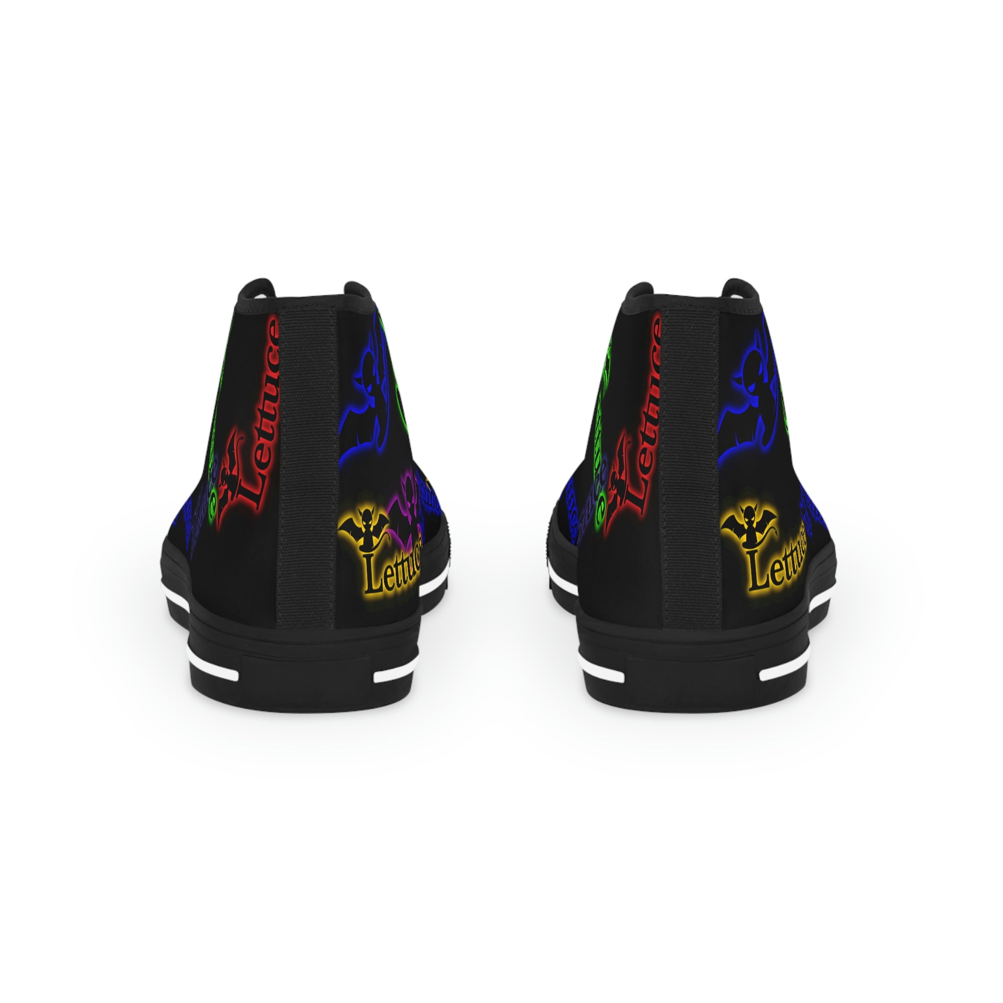 Men's High Top Sneakers, Devil's Lettuce Series 2