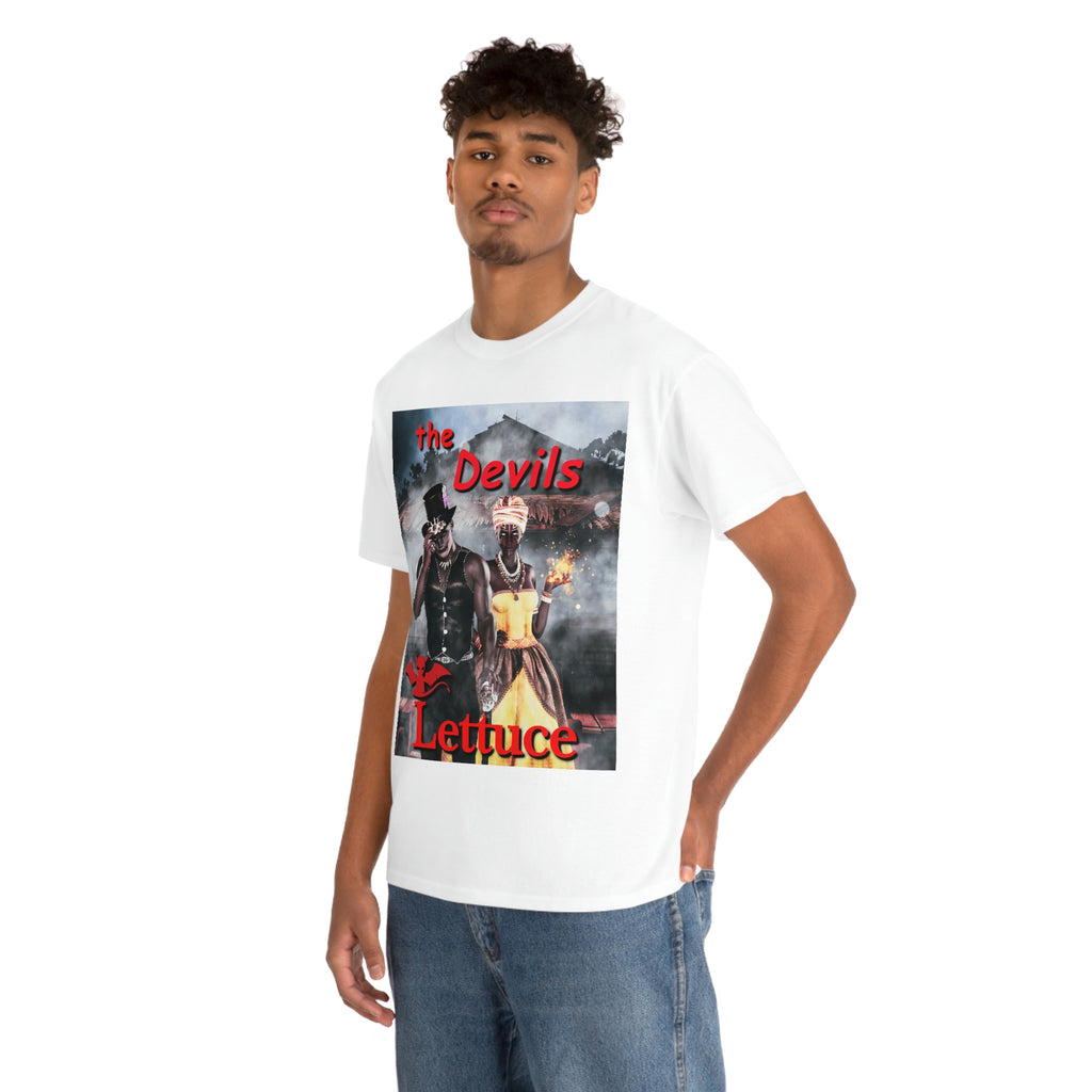 Devil's Lettuce Logo Cotton Tee(royalty)
