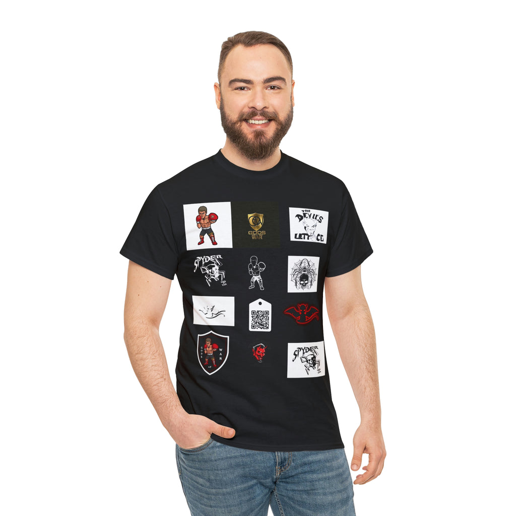 Spyder/Devils Lettuce/G.O.W. collage Cotton Tee