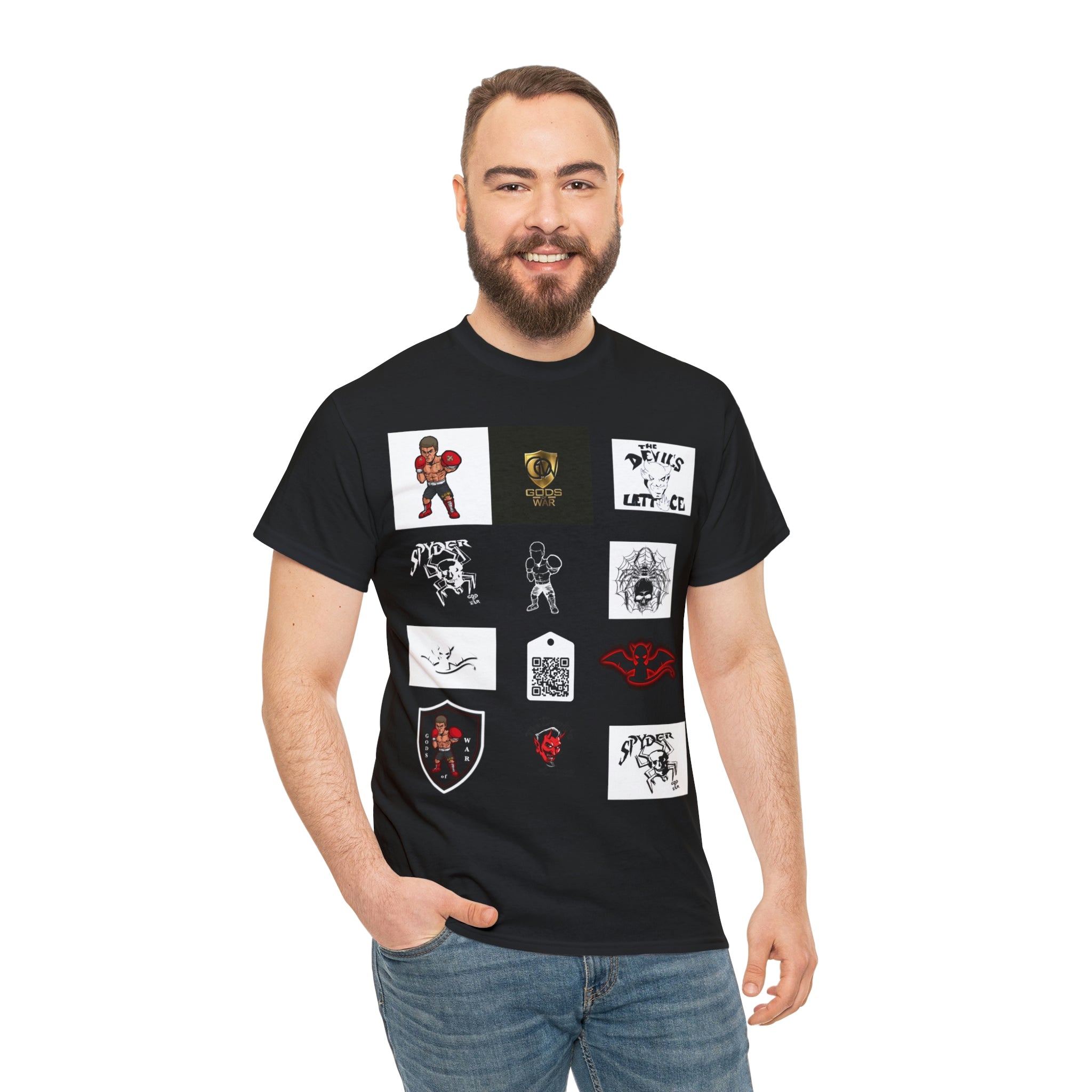 Spyder/Devils Lettuce/G.O.W. collage Cotton Tee