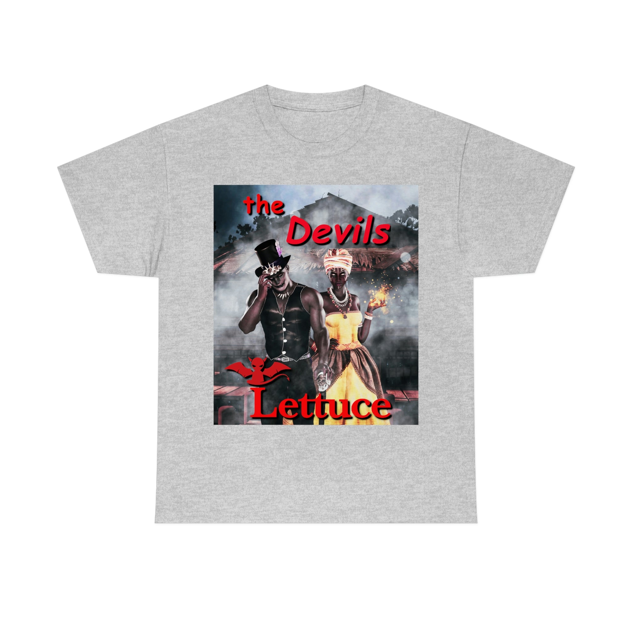 Devil's Lettuce Logo Cotton Tee(royalty)