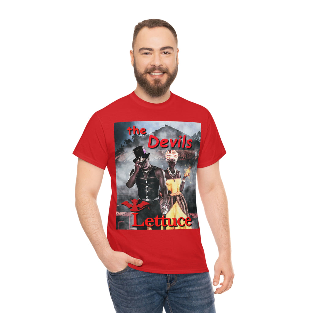 Devil's Lettuce Logo Cotton Tee(royalty)