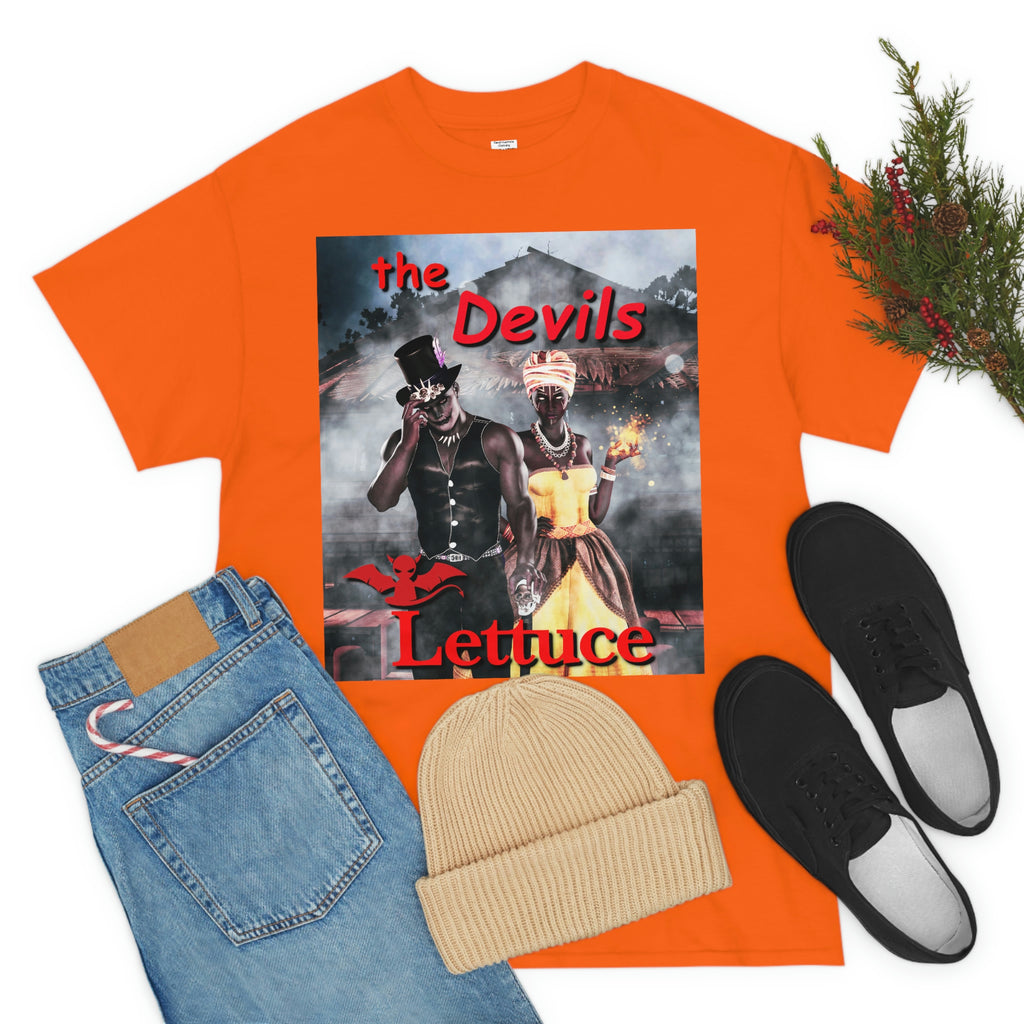 Devil's Lettuce Logo Cotton Tee(royalty)