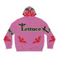 Men's Full-Zip Hoodie Devil's Lettuce Series 1 Pink